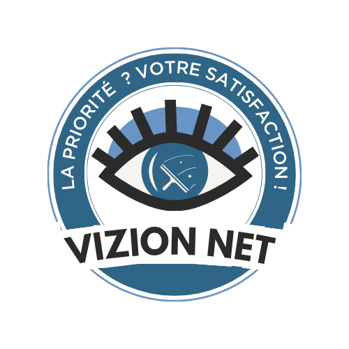 LOGO VIZION NET NETTOYAGE VITRES